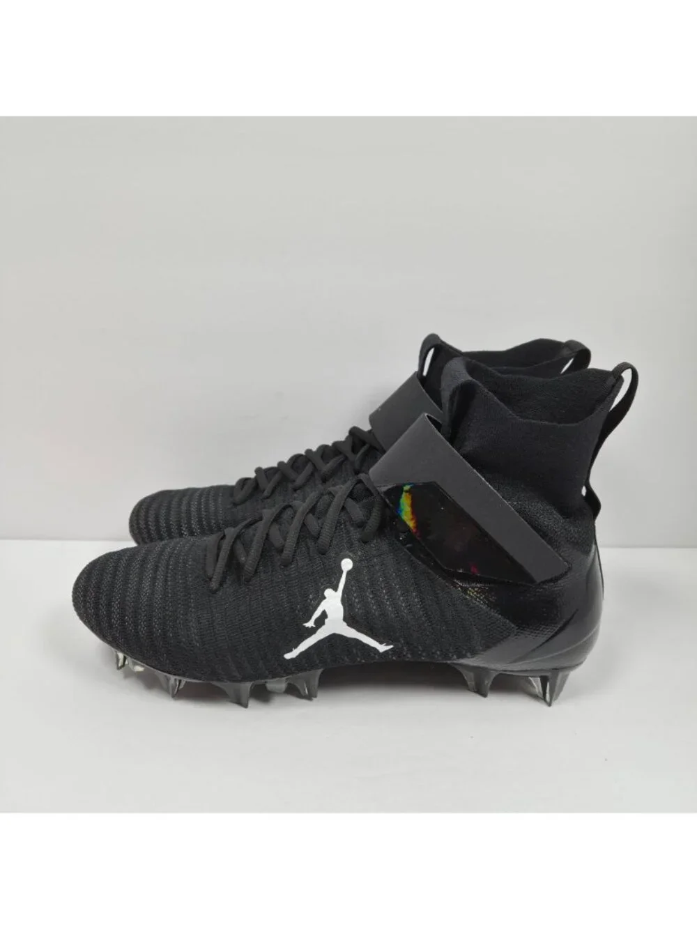 Air Jordan Alpha Menace Elite 2 Men's Black Football Cleats CV1664-003 US Sz 12